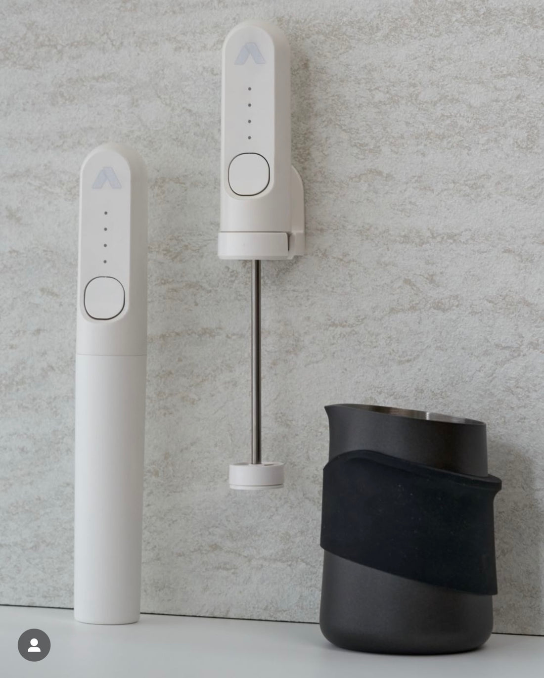 Subminimal NanoFoamer Lithium Milk Frother - Special Edition White