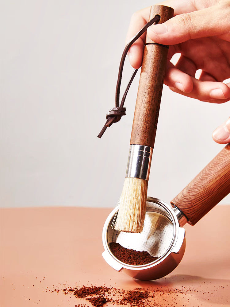 Coffee Walnut Wood Grinder Brush