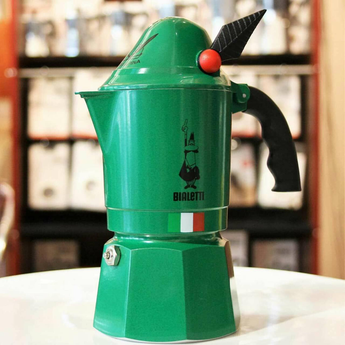 Bialetti Break Alpina Moka Pot Coffee Maker - 3 Cup