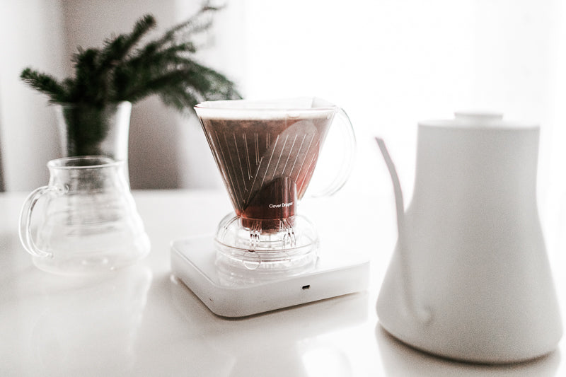 Clever Coffee Pour Over Dripper Set with Filter - Large