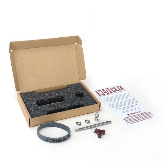 Comandante RX35 Red Clix Burr Adjustment Kit