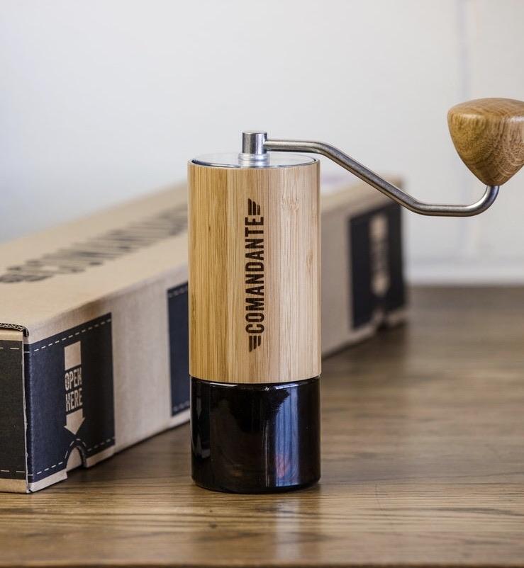 Comandante 2021 Version C40 MK4 Nitro Blade Coffee Grinder - American Cherry