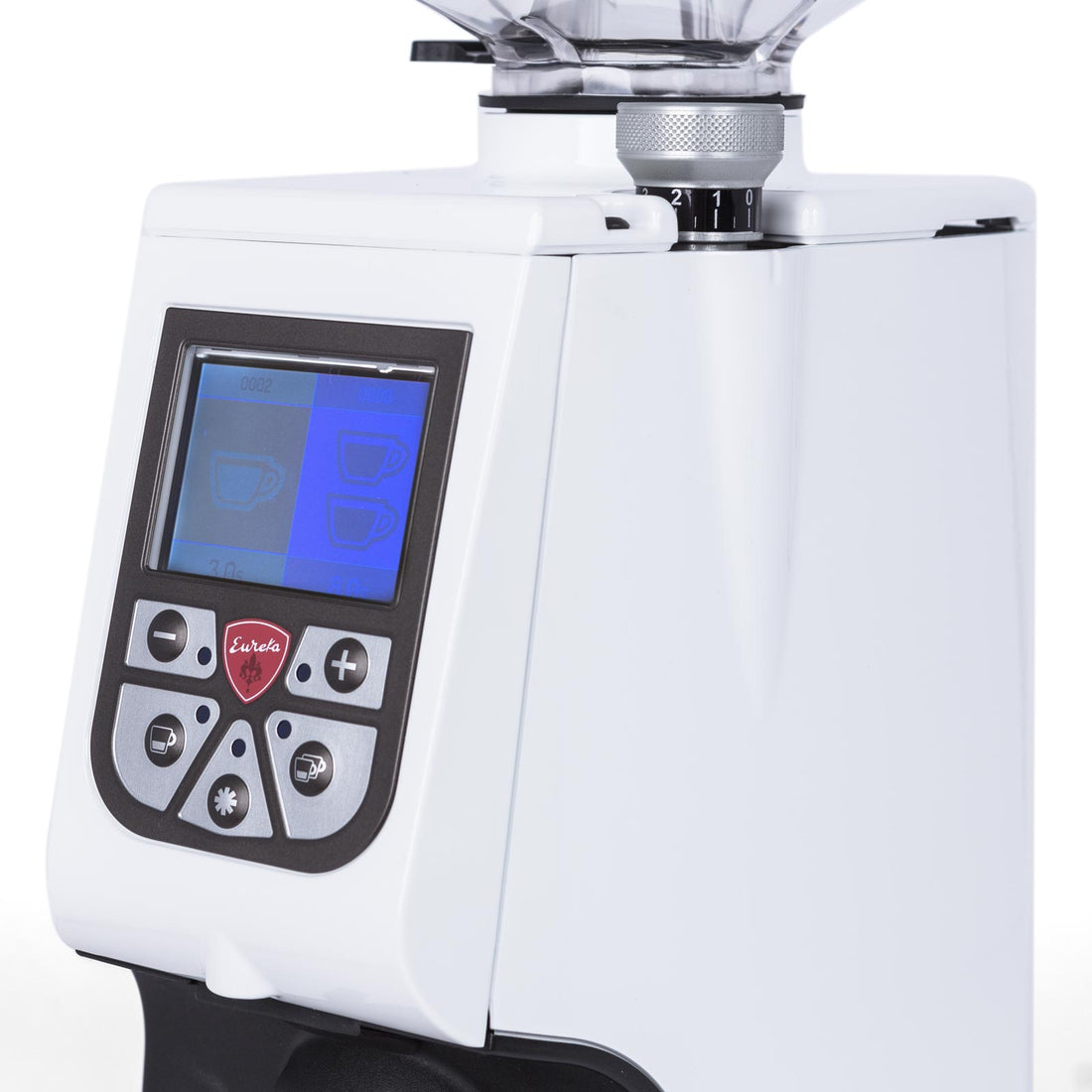 Eureka Atom Specialty 65 Coffee Grinder - Australian Stock/Warranty - White