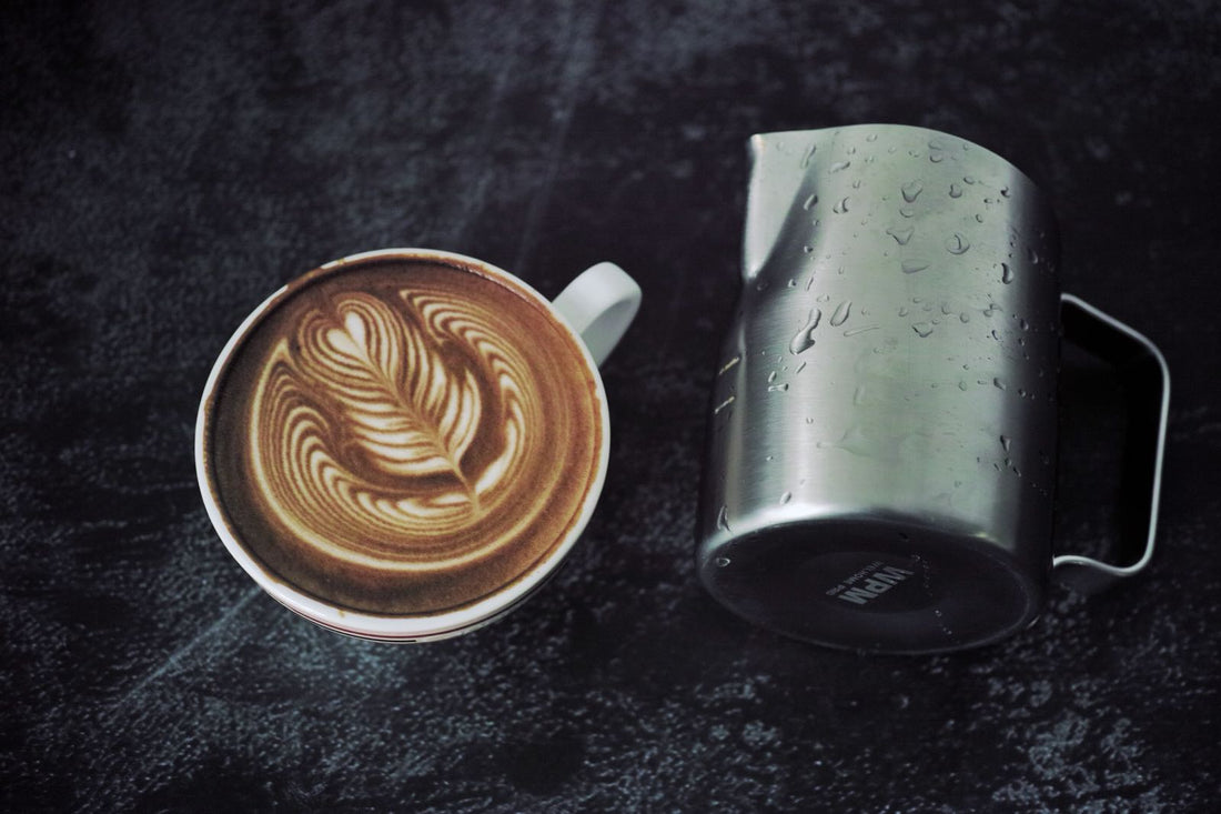 WPM X Ivy Lky 500ml Never Stand Still Tapered Milk Jug - SS