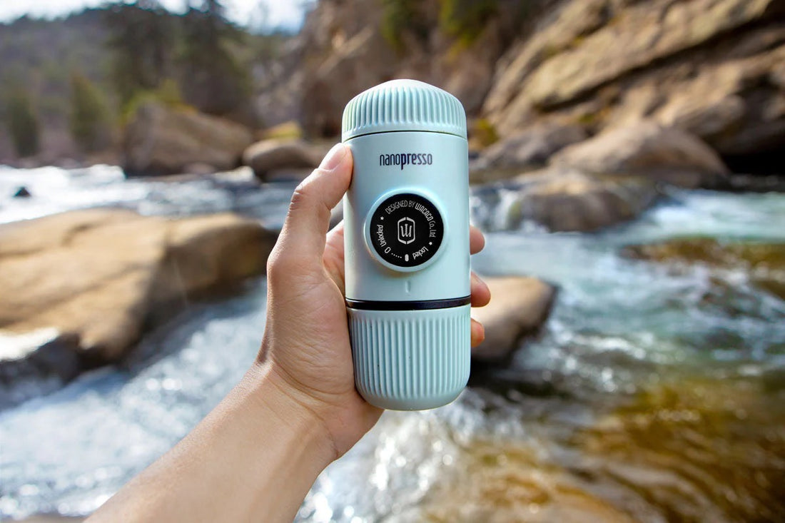 Wacaco Nanopresso Portable Coffee Maker - Arctic Blue