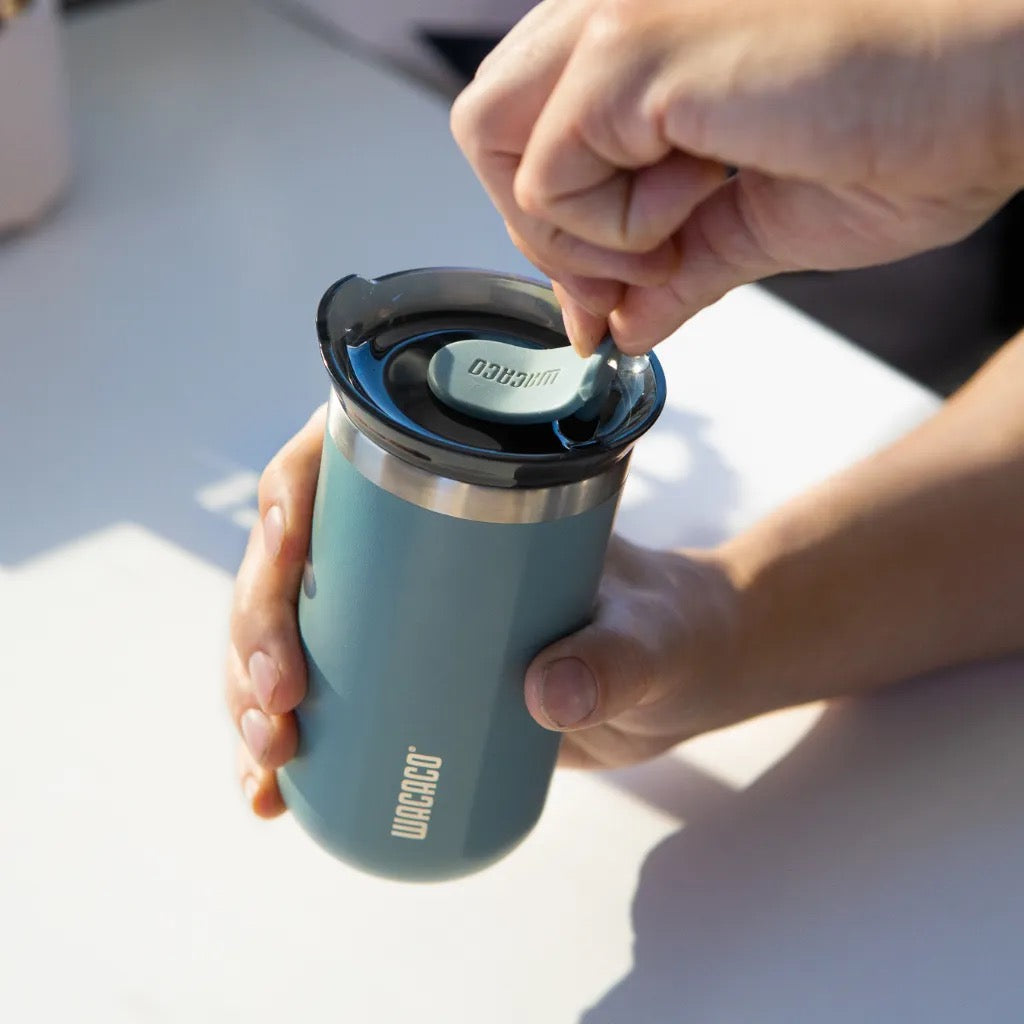 Wacaco Octaroma Lungo Vacuum Insulated Mug - Cadet Blue