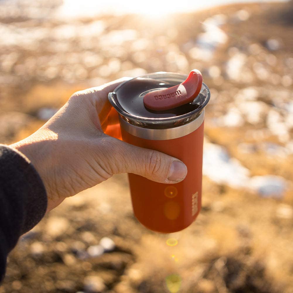 Wacaco Octaroma Lungo Vacuum Insulated Mug - Carmine Red