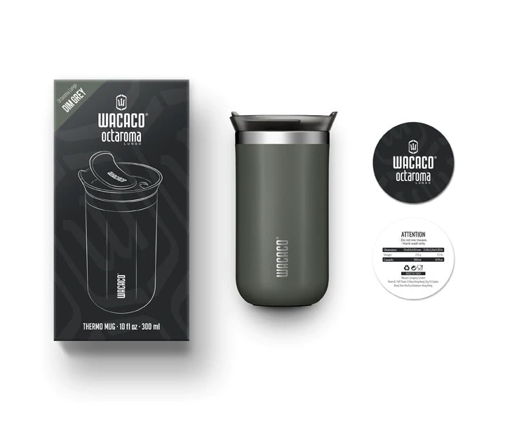 Wacaco Octaroma Lungo Vacuum Insulated Mug - Dim Grey