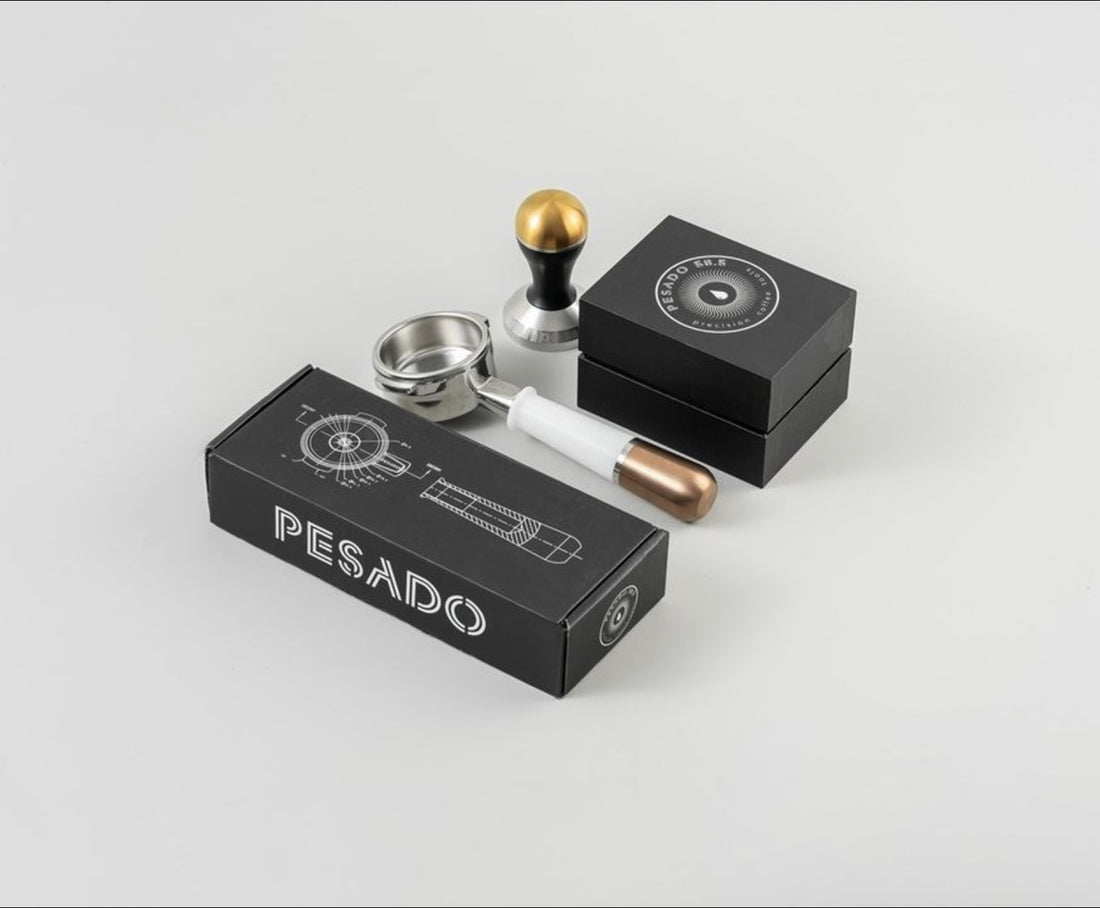 Pesado 58.5mm Tamper - Black/Bronze