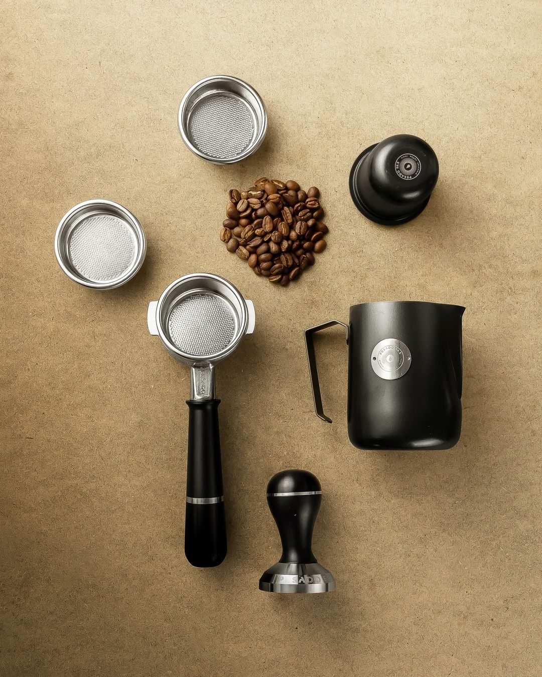 Pesado 58.5mm Tamper - Black/Riga