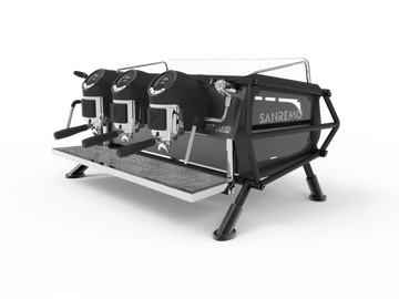 Sanremo Cafe Racer Coffee Machine - Naked Black