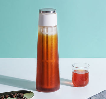Timemore 600ml Icicle Cold Brew Bottle Coffee Brewer - White