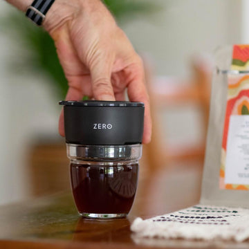 Trinity Zero Mini Press Portable Coffee Maker - Black