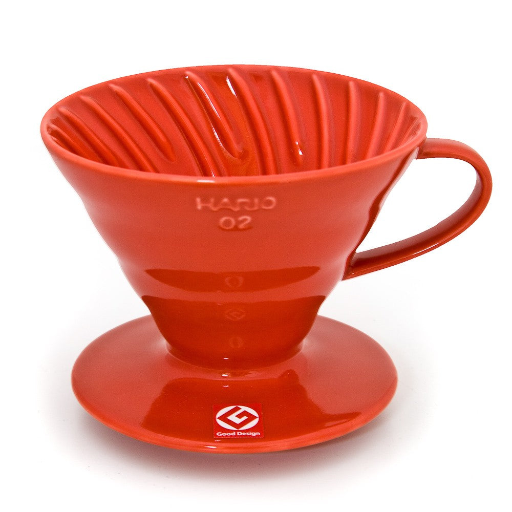 Hario V60 Pour Over Ceramic Dripper 02 - Red