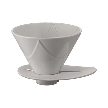 Hario V60 One Pour Dripper MUGEN 02 - Ceramic White