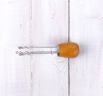 Coffee Espresso WDT Needles Distribution Tool - Beech Wood