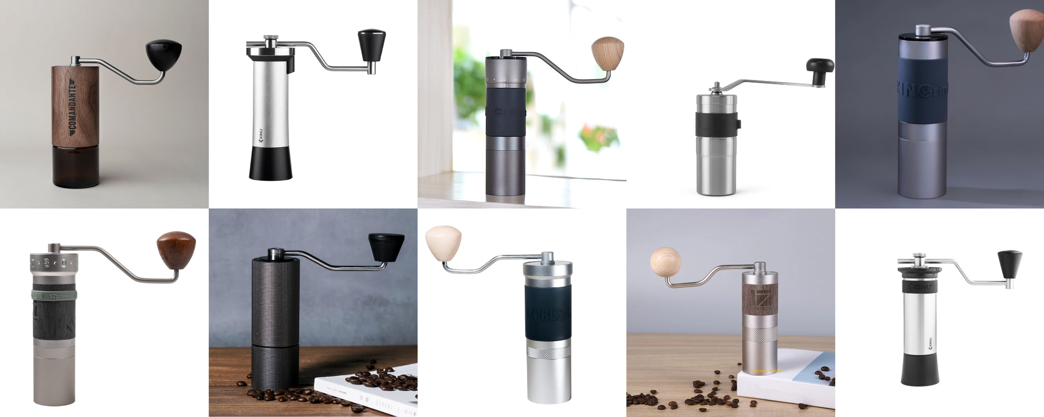 A Comparison of Most Popular Coffee Hand Grinders in 2024