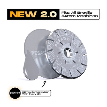 Pesado V2 High Diffusion shower screen - Breville 54mm