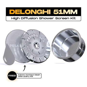 Pesado High Diffusion Espresso Shower Screen - De'Longhi Kit