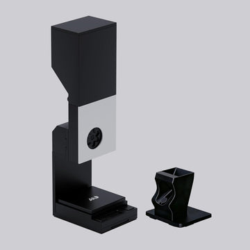 Madball Design MD-1 Automatic Coffee Bean Doser with Quick Cellar Holder - Aluminium Black