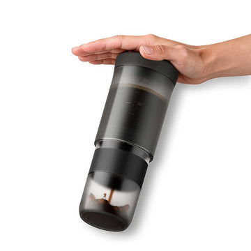Wacaco Prestina Portable Coffee Press Brewer - Coal Black