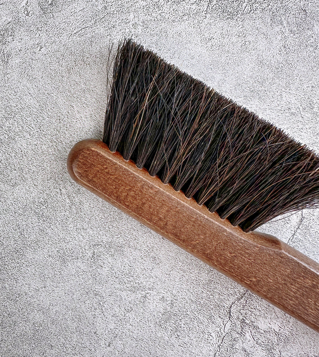 Coffee Walnut Wood Table Brush - V2