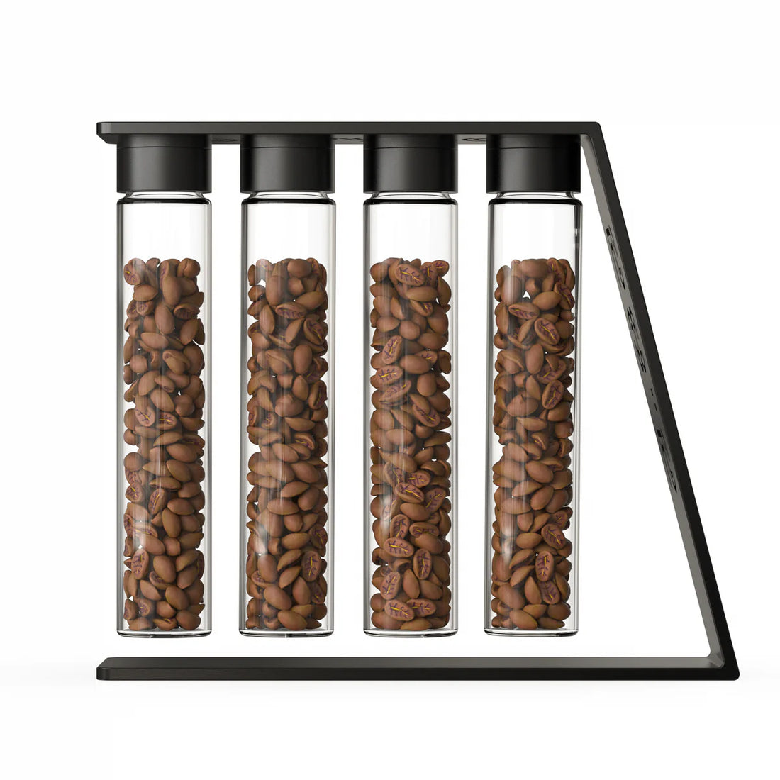 Pesado Single Dose Coffee Bean Stand + 4 Pack of Bean Tubes