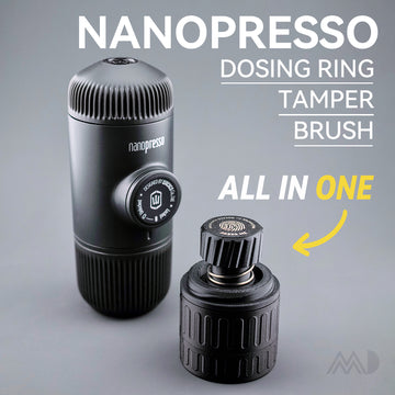 MADBALL Nanopresso Dosing Kit with funnel and tamper - Single Espresso