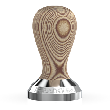 Pesado 53.5mm Tamper - Oak
