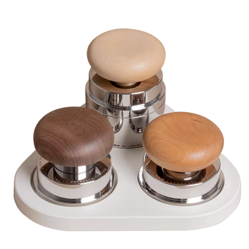 Timemore PUCKS Tamper, Distributor & WDT Tool set - Wooden Grip