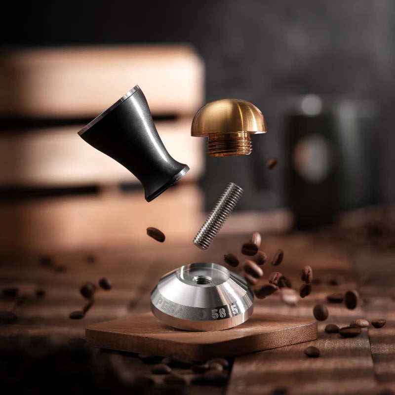 Pesado 53.5mm Tamper - Oak