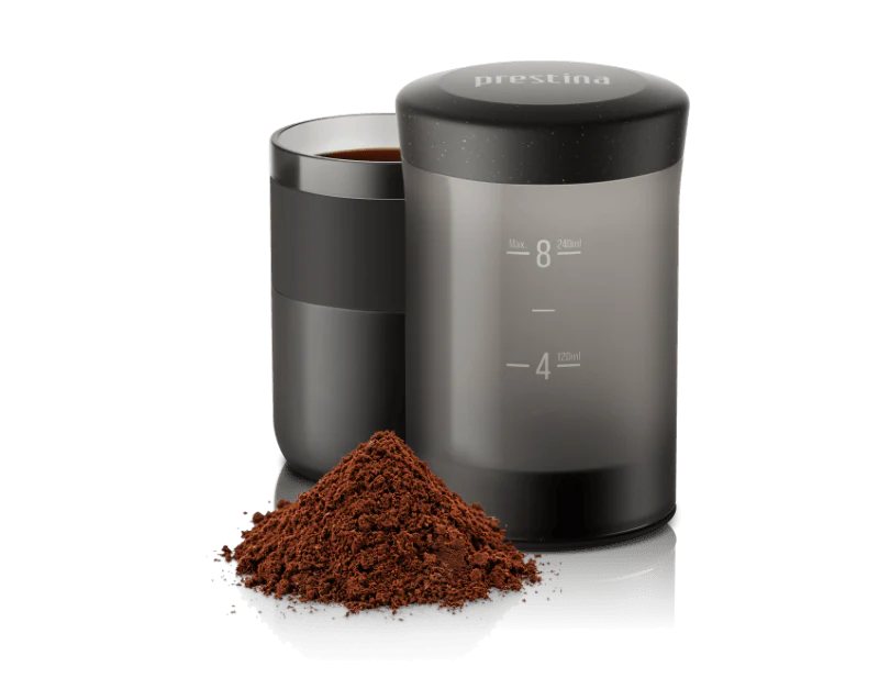 Wacaco Prestina Portable Coffee Press Brewer - Coal Black