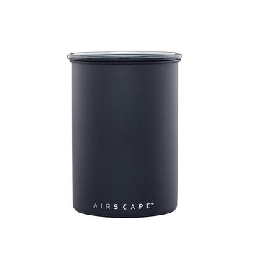 Airscape Classic 7" Medium Coffee Canister - Matte Black