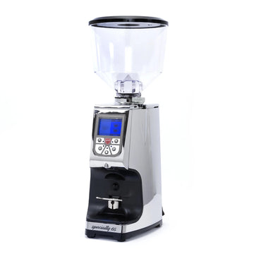 Eureka Atom Specialty 65 Coffee Grinder - Australian Stock/Warranty - Chrome