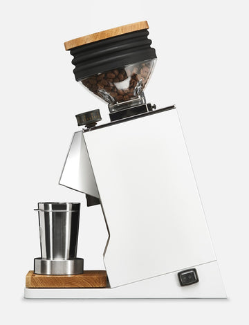 Eureka Oro Mignon Single Dose Coffee Grinder v1.1 - Australian Stock/Warranty - White