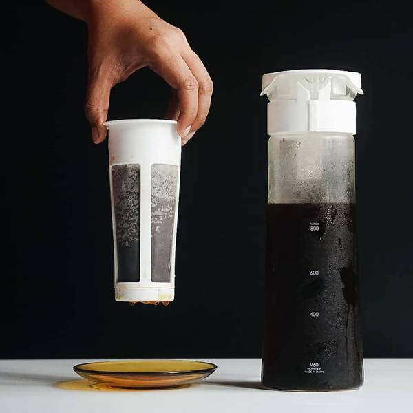Hario Mizudashi Cold Brew Coffee Pot, 1000 ml, Black — Luxio
