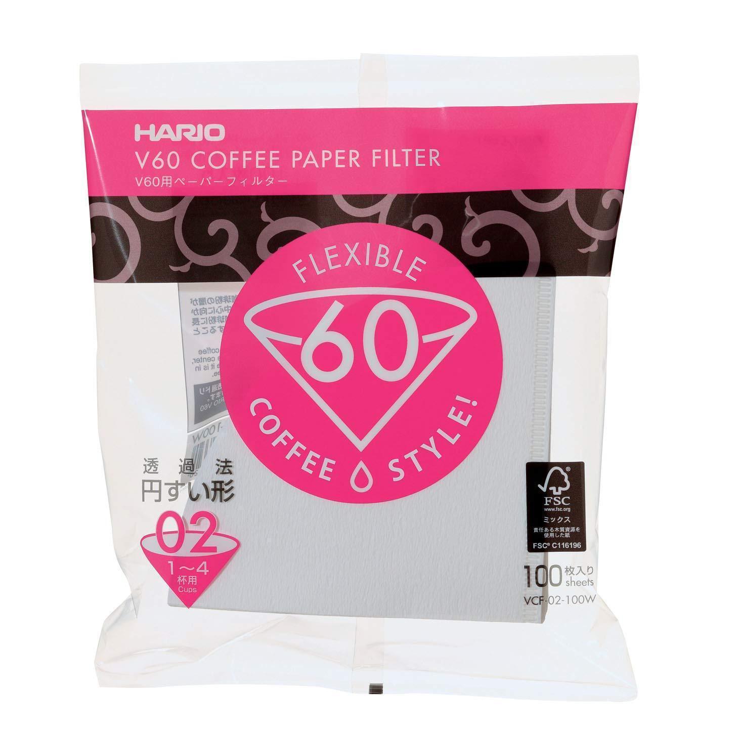 Hario V60 Paper Filter 02 - 100 Pack